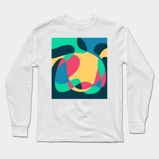 Abstract Aesthetic Pattern Long Sleeve T-Shirt